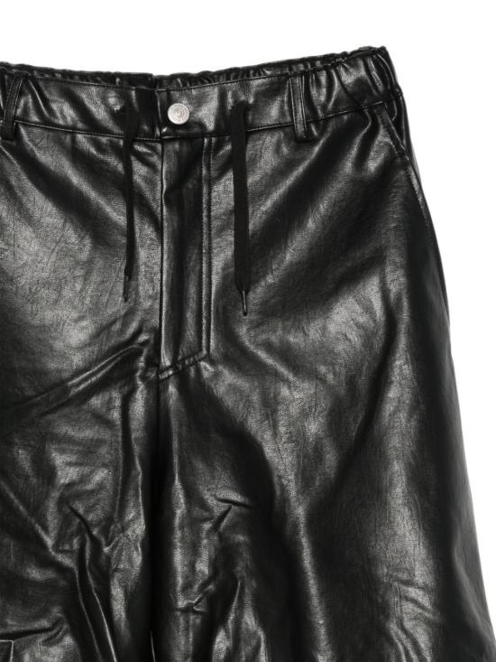 26FW [키즈] MM6 메종마르지엘라 스트레이트 팬츠 M60994MM08L M6900 Nero - MM6 MAISON MARGIELA