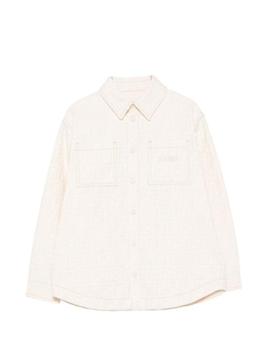 26FW [키즈] 펜디 캐주얼 자켓 JUA280 AY8VF0XW5 Grigio