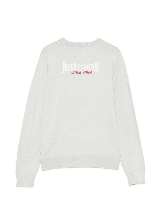 26FW [키즈] 저스트까발리 풀오버 JBA26013MARI GREY Grigio - JUST CAVALLI