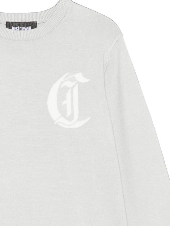 26FW [키즈] 저스트까발리 풀오버 JBA26013MARI GREY Grigio - JUST CAVALLI