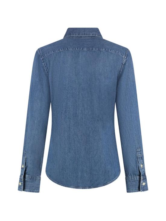 26FW 폴로 랄프로렌 데님 셔츠 211969458 001 Blu - POLO RALPH LAUREN