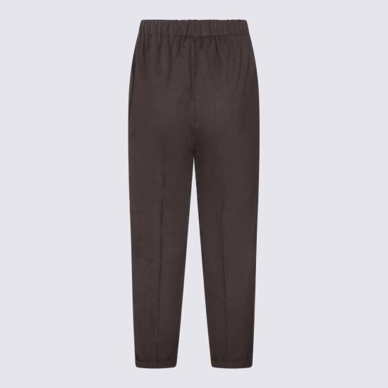 26FW 안토넬리 피렌체 스트레이트 팬츠 B8557 812240 Marrone - ANTONELLI FIRENZE