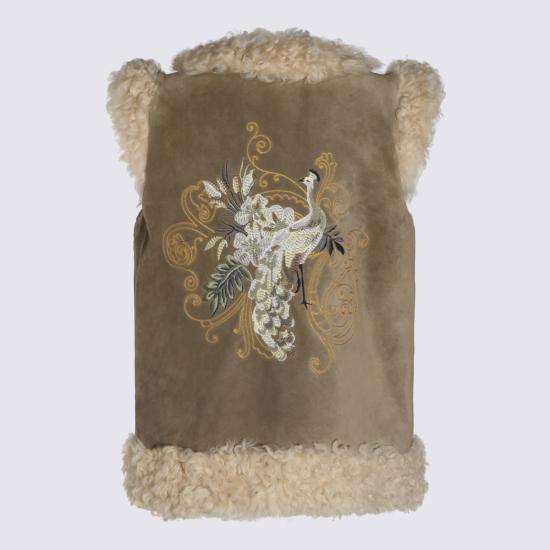 26FW 에트로 무스탕 WROG0007 AR11QM0482 Beige - ETRO