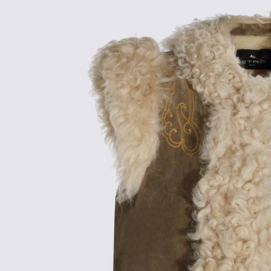 26FW 에트로 무스탕 WROG0007 AR11QM0482 Beige - ETRO
