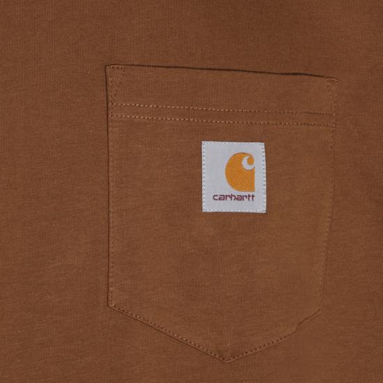 26FW 칼하트 WIP 숏슬리브 포켓 티셔츠 I030434 3TGXX WIP H BROWN - CARHARTT WIP