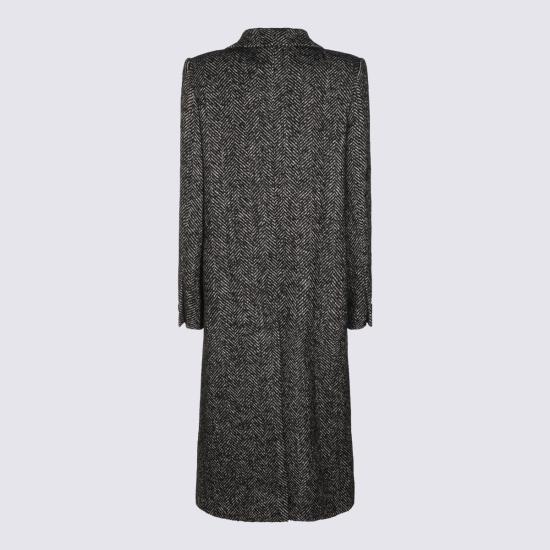 26FW 딸리아토레 코트 AMANDA 340218EN837 NERO BEIGE - TAGLIATORE