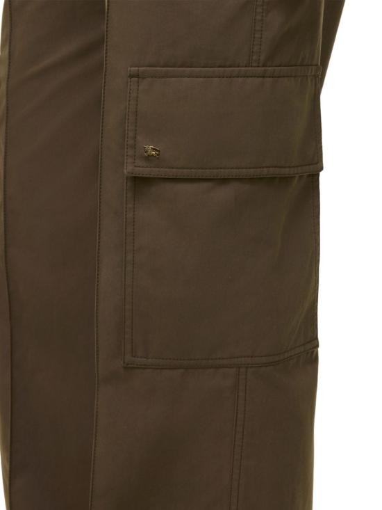 26FW 버버리 스트레이트 팬츠 8127767 C1764 MILITARY GREEN - BURBERRY