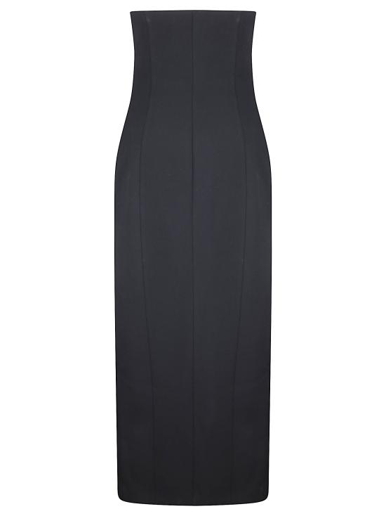 26FW 파로쉬 롱 원피스 D726207LILIUXY26 013 BLACK - PAROSH