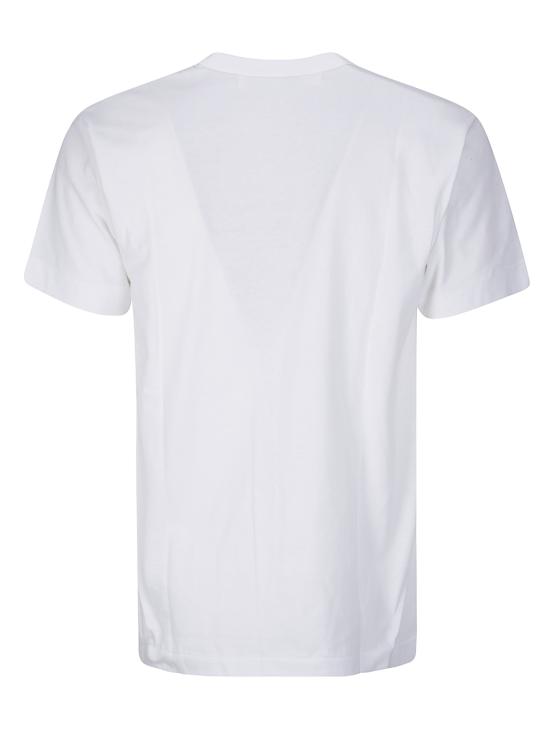 26FW 꼼데가르송 반팔 티셔츠 AXT804051 1 WHITE - COMME DES GARCONS