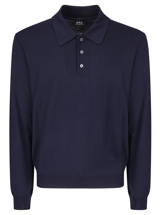 26FW 아페쎄 폴로 티셔츠 WVAWMH23482 IAK DARK NAVY