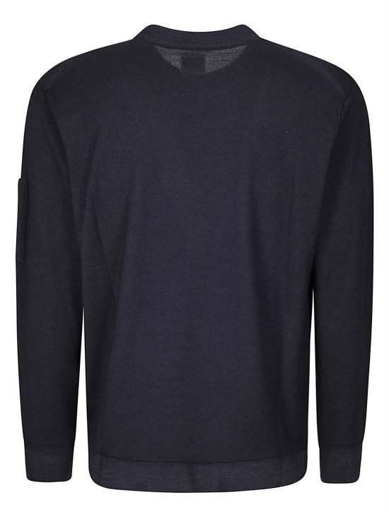 26FW 씨피 컴퍼니 스웨터 21CMKN046A003247F 999 BLACK - C.P. COMPANY