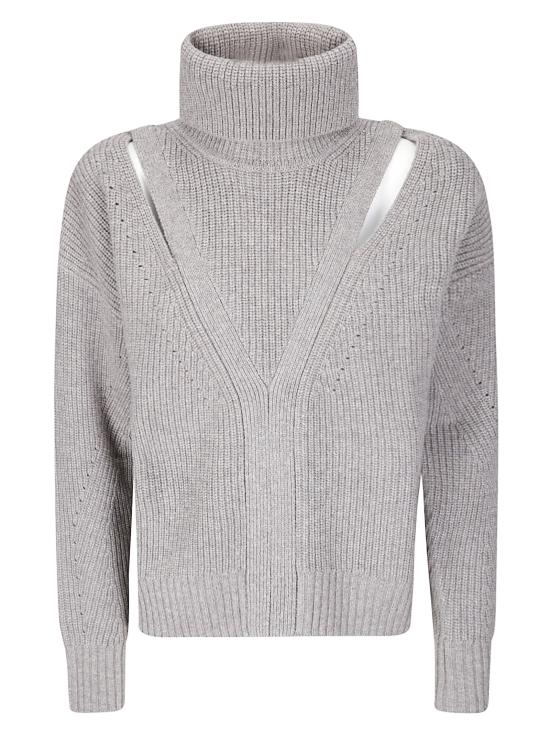 26FW 파로쉬 터틀넥 D512968LUMB 014 GREY