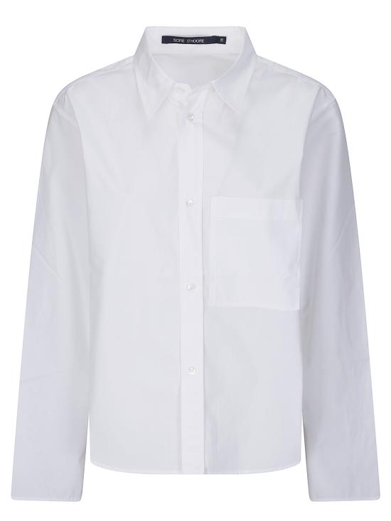 26FW 소피 드후레 셔츠 W26BELONECTOP 01 OPTICAL WHITE