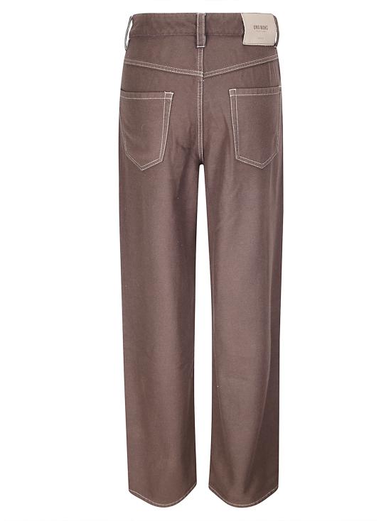26FW 우마 왕 스트레이트 팬츠 UP3036 UW600 BROWN - UMA WANG