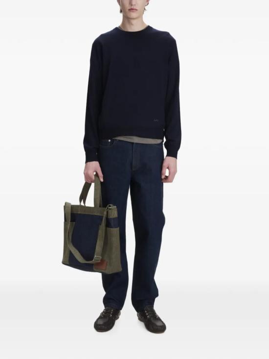 26FW 아페쎄 스웨터 WVAWMH23483 IAK DARK NAVY - A.P.C.