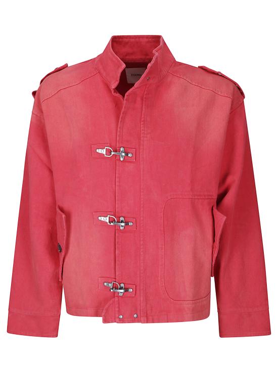 26FW 파운드 자켓 FOPF26JA02371 0072 VINTAGE RED