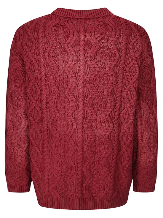 26FW 파운드 가디건 FOPF26CA01516 6364 Washed Red - FOUND