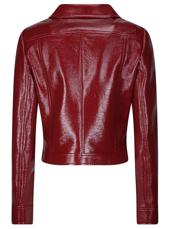 26FW 쿠레쥬 가죽 자켓 PERCBL005VY0014 4034 RED - COURREGES