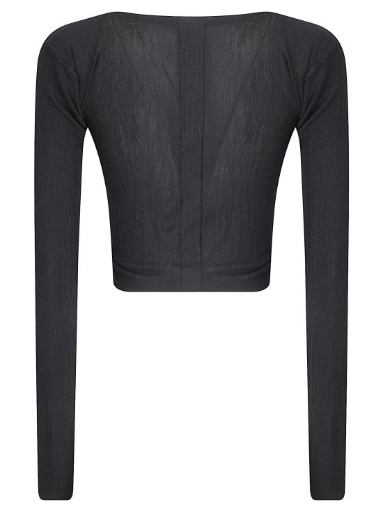 26FW 릭 오웬스 가디건 RP02F5645 09 BLACK - RICK OWENS