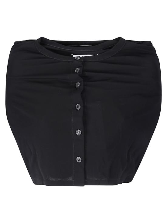 26FW 마르지엘라 반팔 티셔츠 S29GC0321M20274 900 BLACK