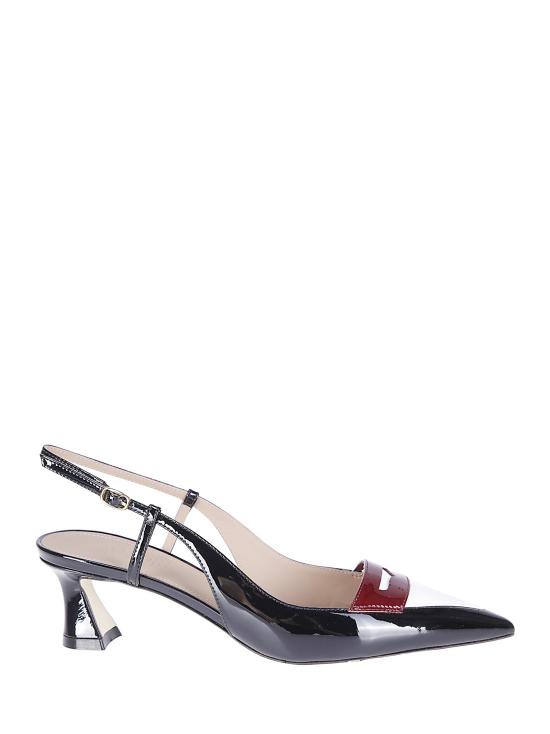 26FW 말론 슐저 힐/펌프스 SUZE452 BLKROSEWOODWHT BLACK ROSEWOOD WHITE