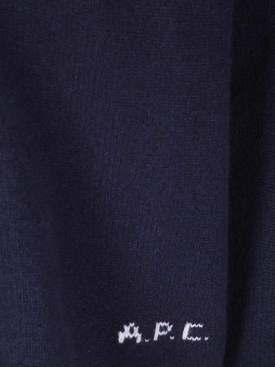 26FW 아페쎄 가디건 WOASWH22020 IAK DARK NAVY - A.P.C.
