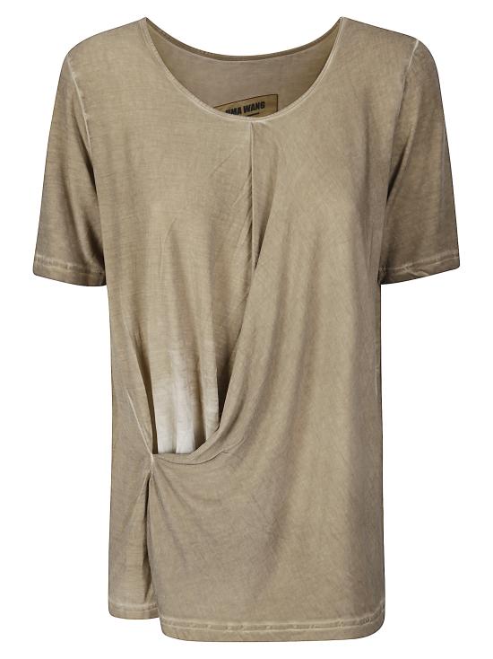 26FW 우마 왕 반팔 티셔츠 UP1033 UW200 TAN