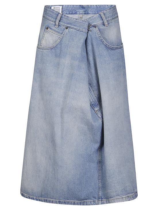 26FW 마르지엘라 데님 스커트 S51ME0066M30034 962 Old blue
