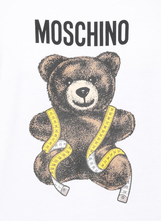 26FW 모스키노 반팔 티셔츠 0710 52411001 White - MOSCHINO