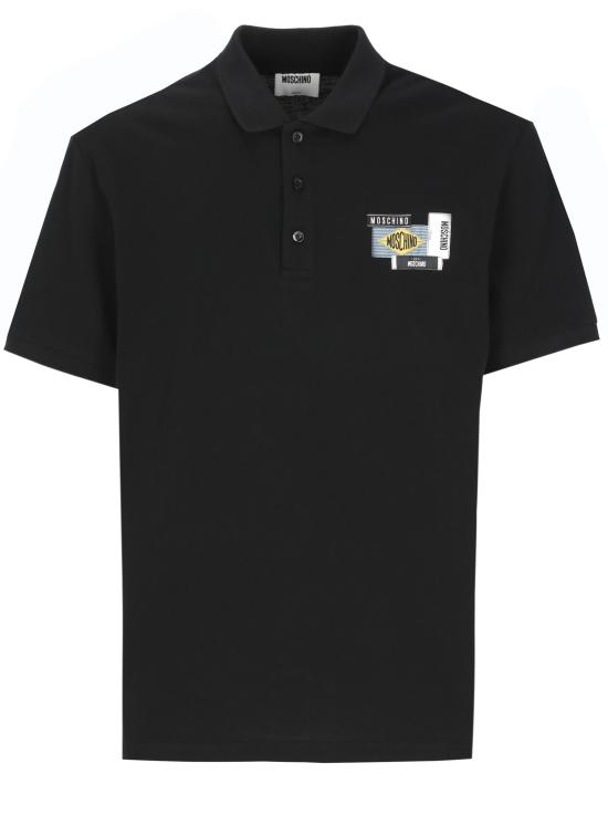 26FW 모스키노 폴로 티셔츠 1607 52420555 Black