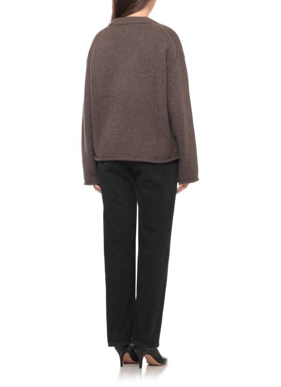 26FW 루루 드 세종 스웨터 DERRY LDS COFFEE BROWN - LOULOU DE SAISON