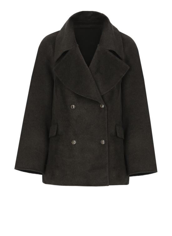 26FW 루루 드 세종 코트 NEIL BROWN MELANGE