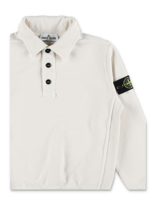 26FW [키즈] 스톤 아일랜드 폴로 셔츠 6100012S0A20 V0097 PLASTER CREAM - STONE ISLAND