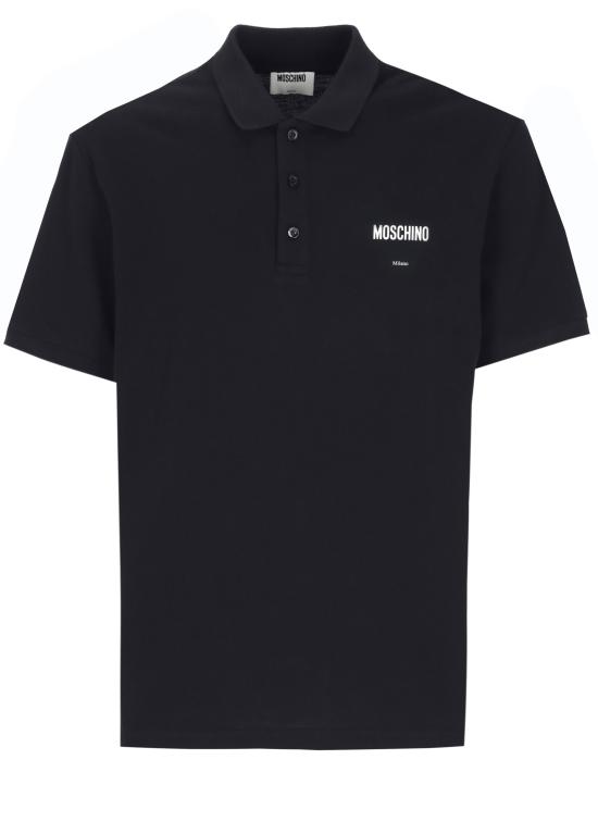 26FW 모스키노 폴로 티셔츠 1601 52421510 Black