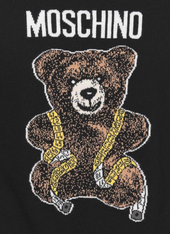 26FW 모스키노 스웨터 0929 52001555 Black - MOSCHINO