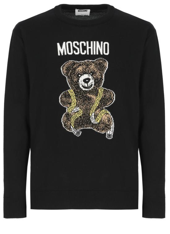 26FW 모스키노 스웨터 0929 52001555 Black