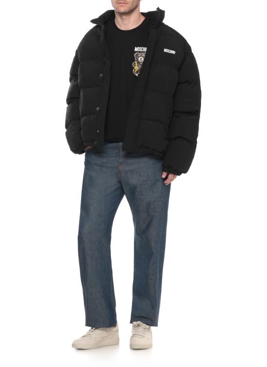26FW 모스키노 반팔 티셔츠 0721 52411555 Black - MOSCHINO