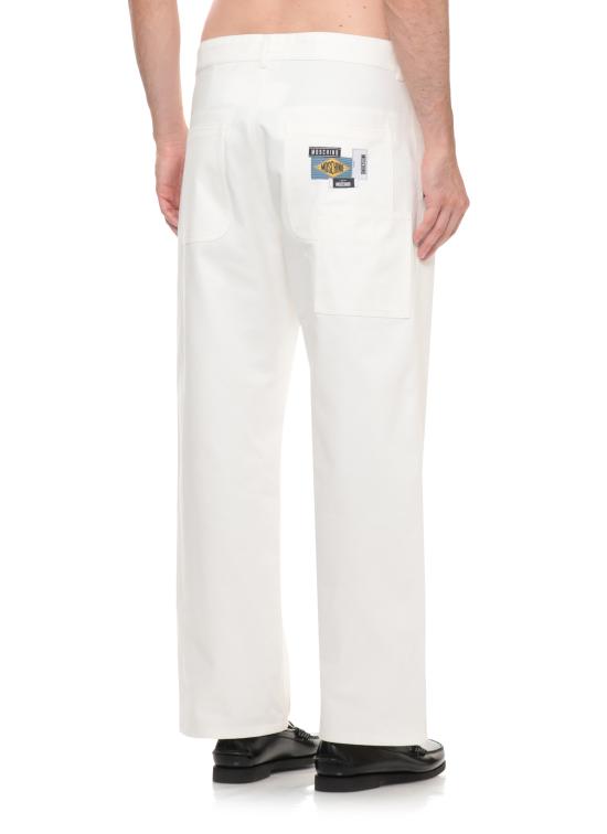 26FW 모스키노 데님 팬츠 0350 52180002 White - MOSCHINO