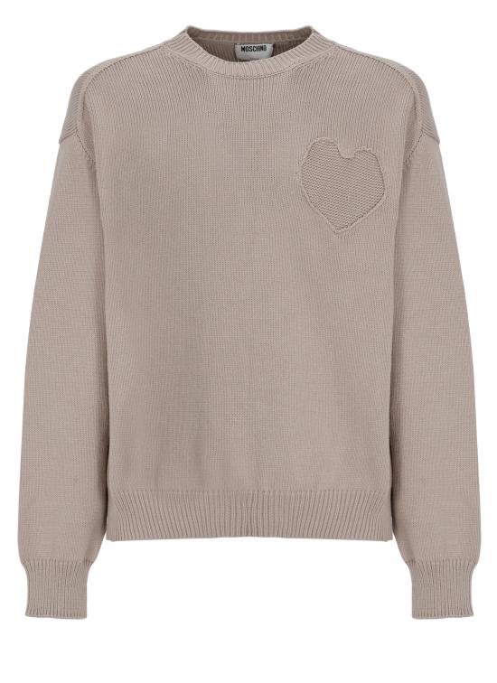 26FW 모스키노 스웨터 0920 52070091 Beige