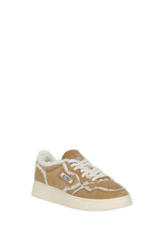 26FW 오트리 메달리스트 로우 레더 스니커즈 AULW GX01COGNAC BEIGE - AUTRY