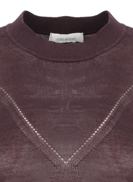 26FW 파코라반 스웨터 26AMPU095ML0624 P557 PURPLE - PACO RABANNE