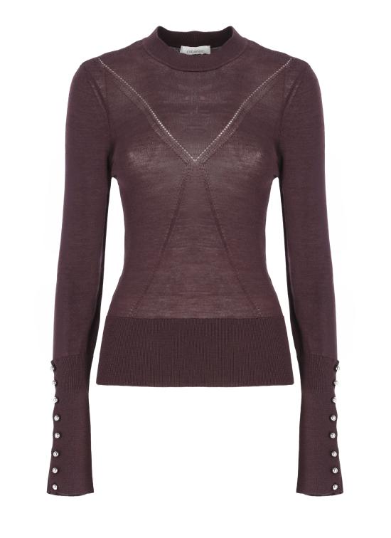26FW 파코라반 스웨터 26AMPU095ML0624 P557 PURPLE