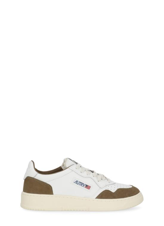 26FW 오트리 메달리스트 로우 스니커즈 AULM FT17WHT TABACCO White