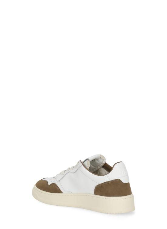 26FW 오트리 메달리스트 로우 스니커즈 AULM FT17WHT TABACCO White - AUTRY