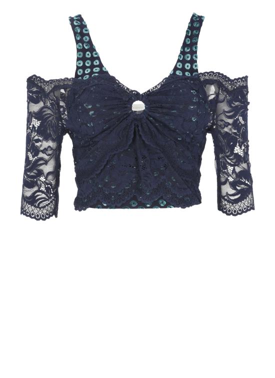 26FW 파코라반 반팔 티셔츠 26AJTO268PA0170 P481 Blue