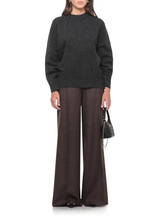 26FW 루루 드 세종 스웨터 BALTRA LDS PEPPERED ANTHRACITE GREY - LOULOU DE SAISON