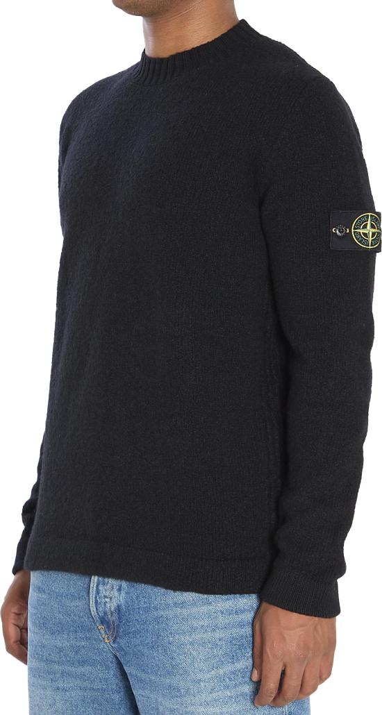 26FW 스톤 아일랜드 스웨터 10005508358430 BLACK - STONE ISLAND