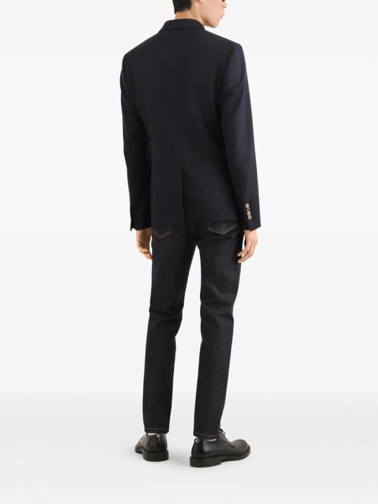 26FW 돌체앤가바나 폴로 티셔츠 GXZ25Z JGMLS B0665 BLU SCURISSIMO 1 - DOLCE & GABBANA