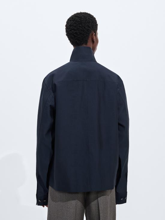 26FW 보테가베네타 긴팔 셔츠 871159V6ON0 4071 Blu - BOTTEGA VENETA