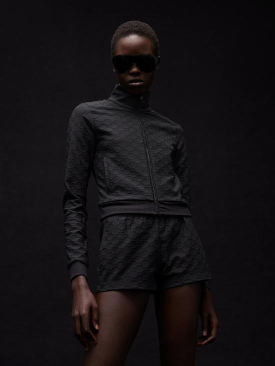 26FW 구찌 GG 저지 자카드 집업 재킷 GG 저지 자카드 집업 재킷 875687XJHX3 1000 - GUCCI
